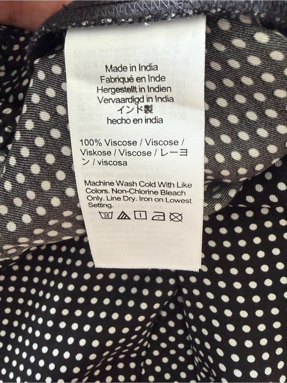 J. Crew Black Wide-Leg Polka Dot Palazzo Pants- NWT SP
